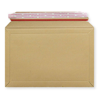 Manila Brown Peel & Seal Rigid Board Mailers Envelope (194 x 292mm)