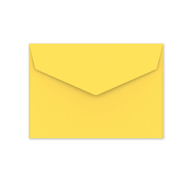 V-Flap Peel and Seal Envelopes Dark Yellow 114 x 162 mm (C6)
