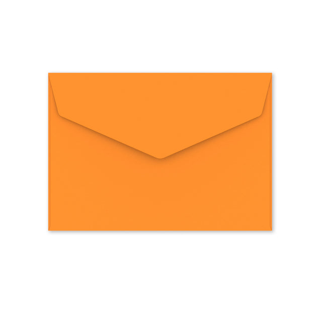V-Flap Peel and Seal Envelopes Orange 114 x 162 mm (C6)
