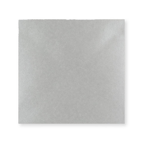 Metallic Silver Gummed V-Flap Greeting Card Envelope (140 x 140mm)