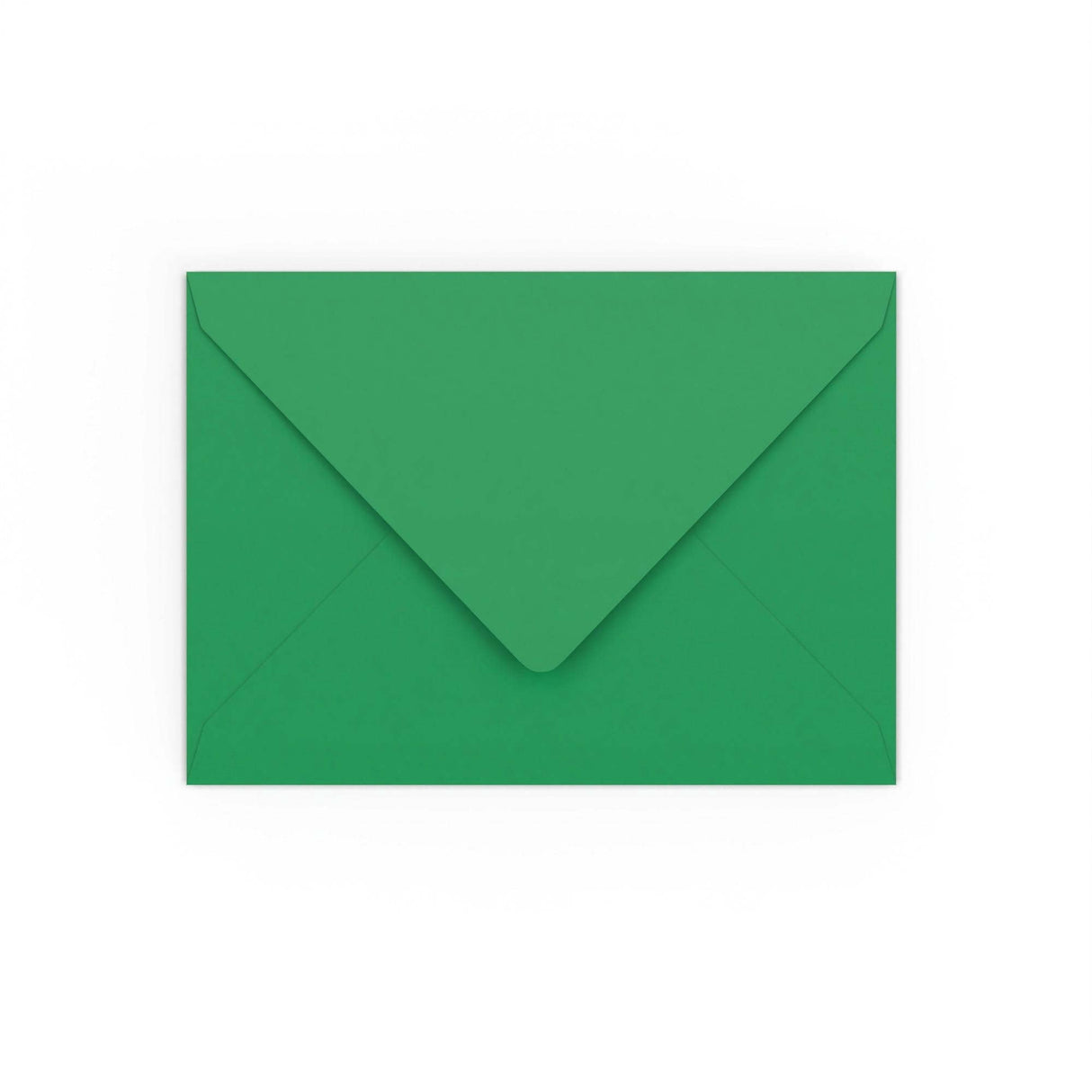Dark Green Gummed V-Flap Envelope (133 x 184mm)