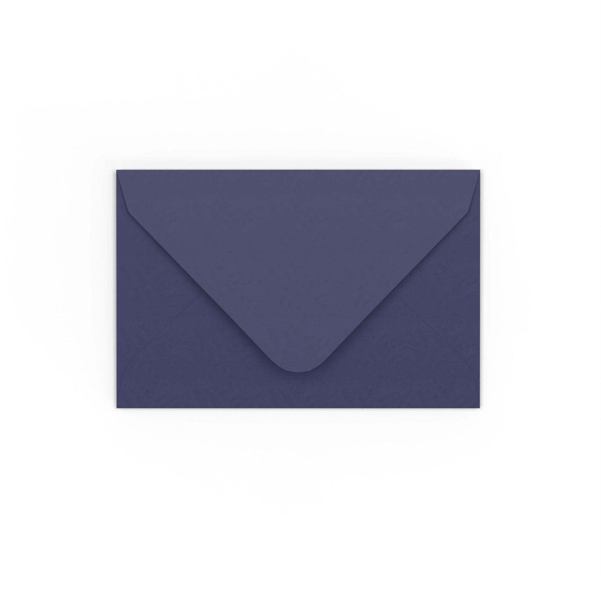 Dark Blue Gummed V-Flap Envelope (65 x 94mm)