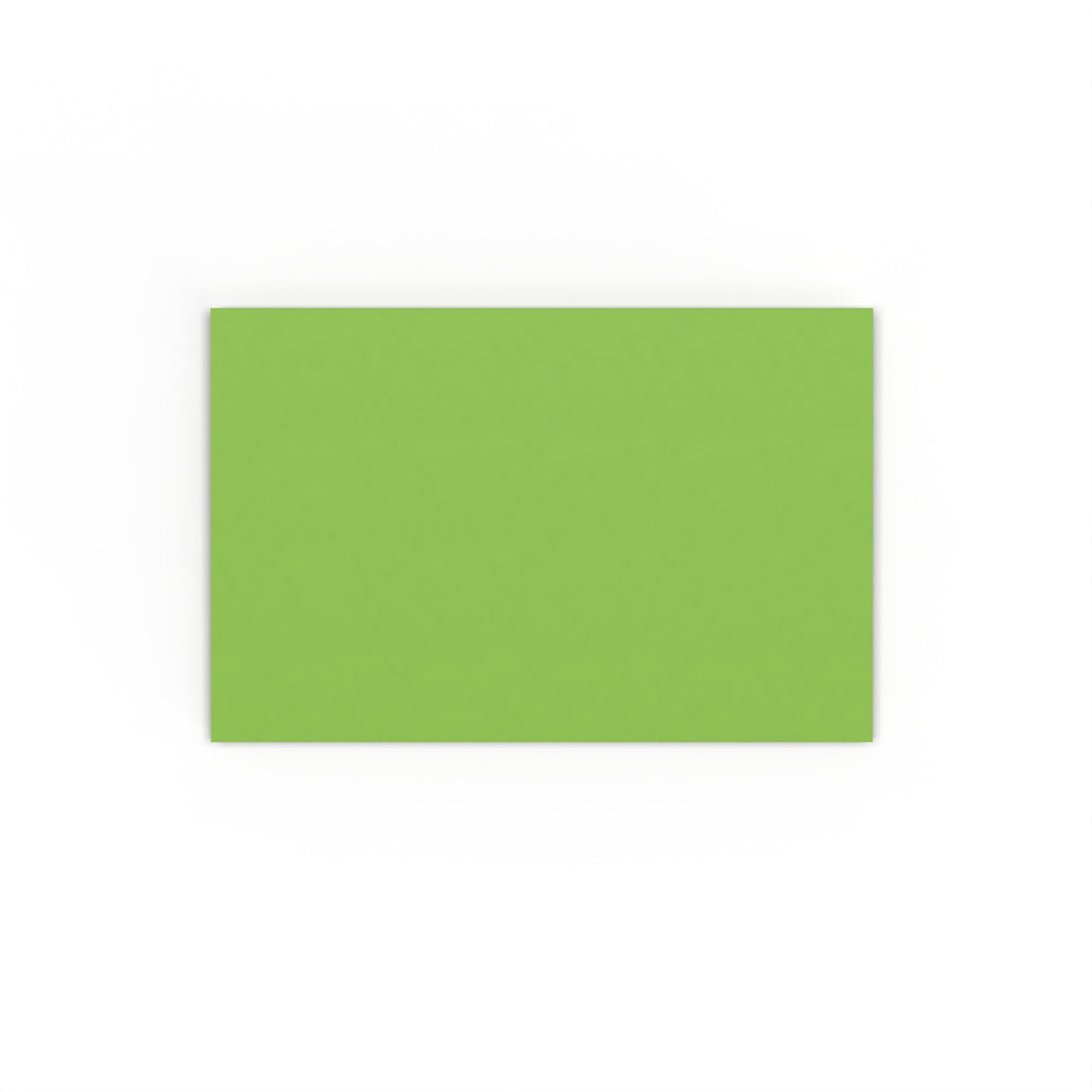 Mid Green Gummed V-Flap Envelope (65 x 94mm)