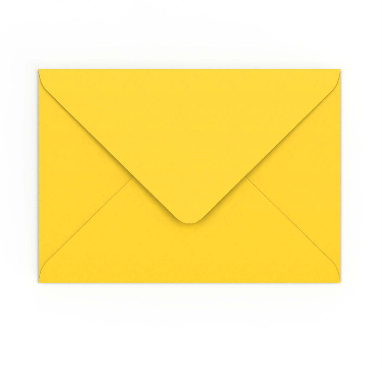 C5 Mid Yellow Gummed V-Flap Envelope (162 x 229mm)