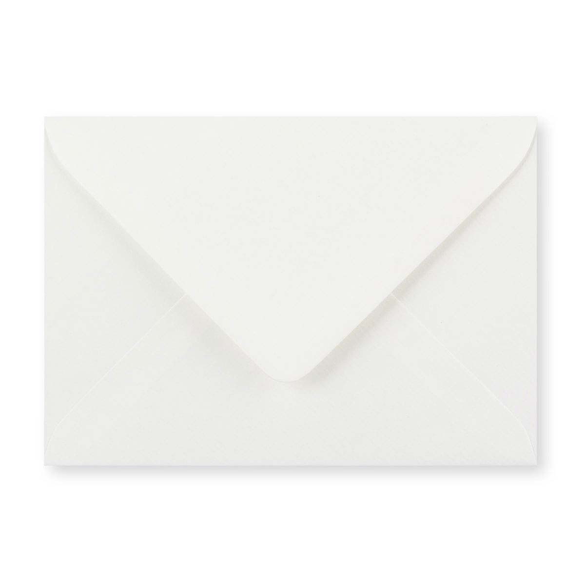 C6 White Gummed V-Flap Envelope (114 x 162mm)