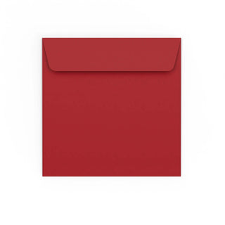 Dark Red Peel & Seal Envelope (155 x 155mm)