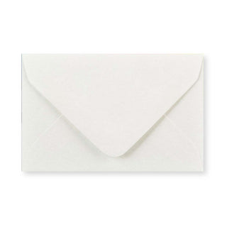 White Envelope Hammered Texture 62x94 mm