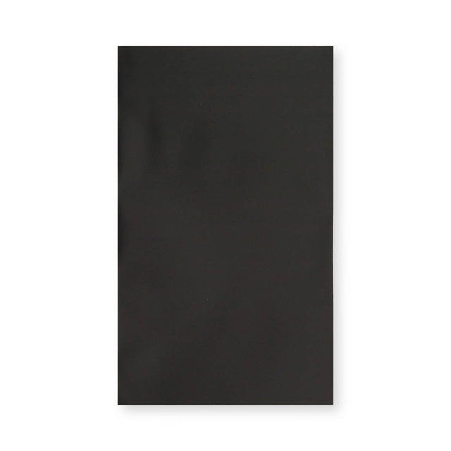 Matt Finish Foil Bags Black 162 x 114 mm (C6)