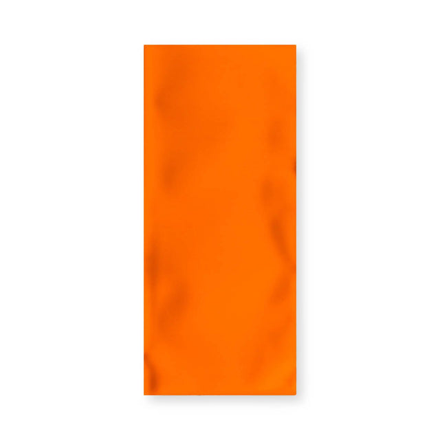 Matt Finish Foil Bags Orange 220 x 110 mm (DL)