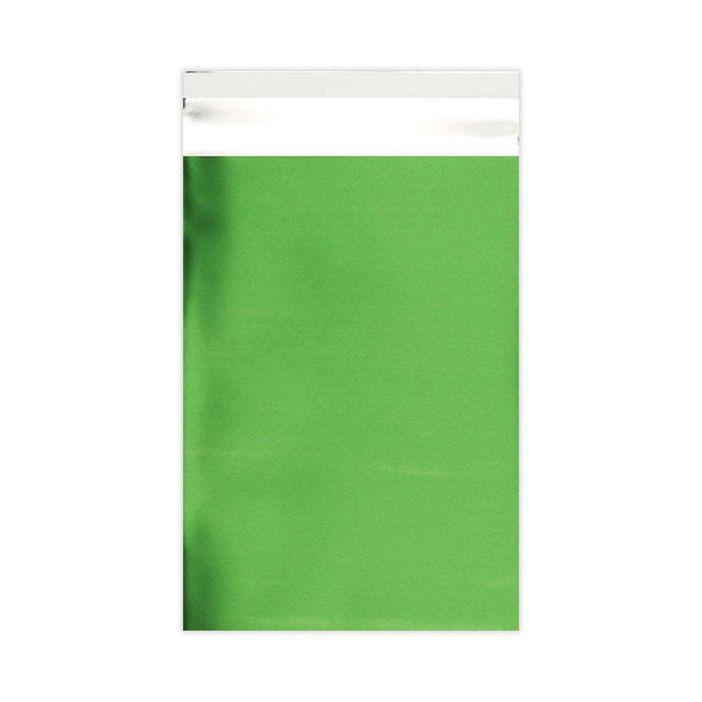 Matt Finish Foil Bags Green 250 x 180 mm