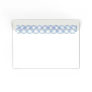 White Opaque Gummed Business Envelope (89 x 152mm)