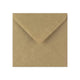 Ribbed Kraft Envelope 130x130 mm