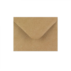 Kraft V-Flap Gummed Envelopes 110 Gsm Fleck 95 x 122 mm
