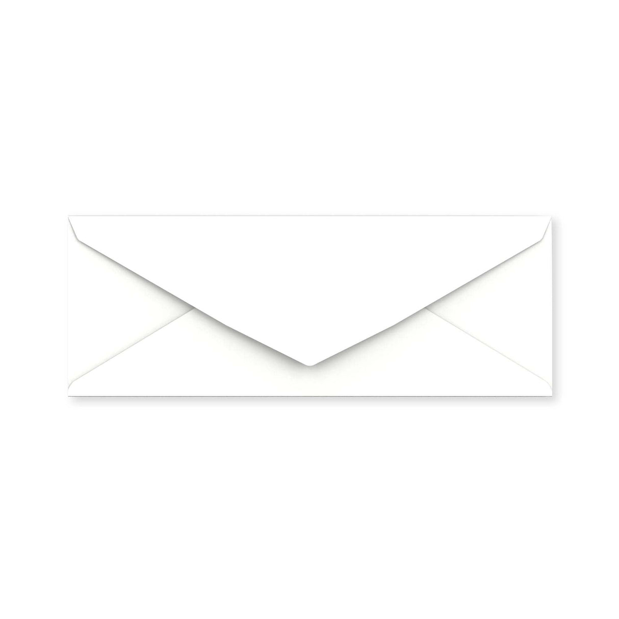 White Gummed Business Envelope (80 x 215mm)