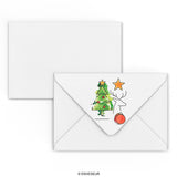 Christmas envelope Christmas Tree
