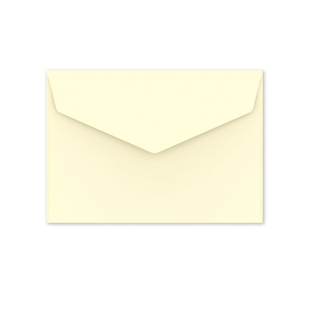 V-Flap Peel and Seal Envelopes Ivory 114 x 162 mm (C6)