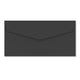 V-Flap Peel and Seal Envelopes Black 110 x 220 mm (DL)