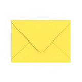 C5 Sunflower Yellow British Made Gummed V-Flap Envelope (162 x 229mm)