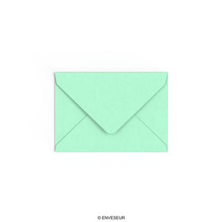 Jade green envelope 114x162 mm (C6)