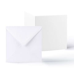 White Smooth Cards & Envelopes Pack