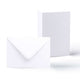 White Smooth Cards & Envelopes Pack