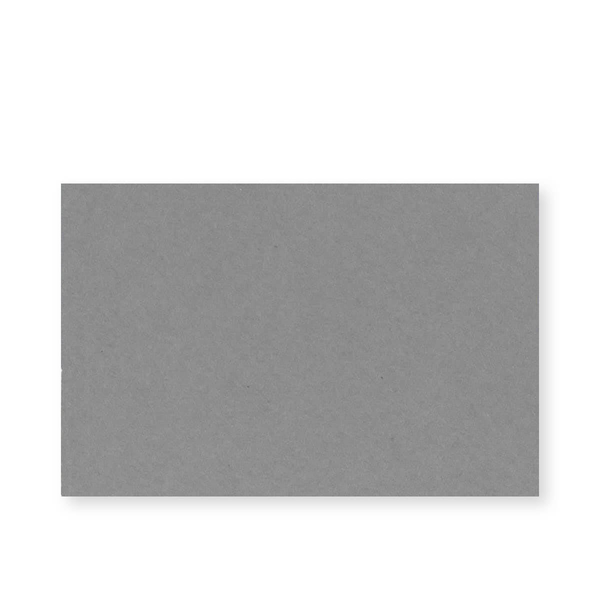Dark Grey Gummed V-Flap Greeting Card Envelope (62 x 94mm)