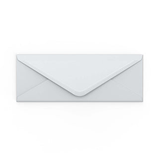 Oyster Gummed V-Flap Envelope (80 x 215mm)