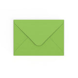 Mid Green Gummed V-Flap Envelope (125 x 175mm)
