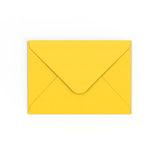 Mid Yellow Gummed V-Flap Envelope (125 x 175mm)
