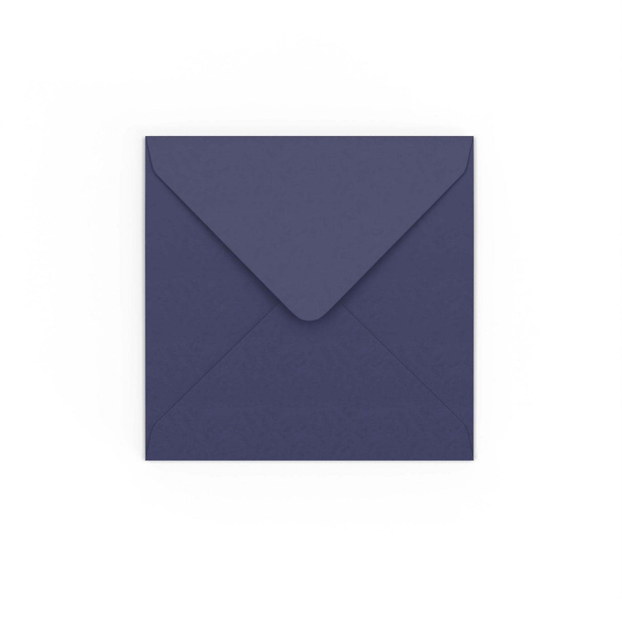 Dark Blue Gummed V-Flap Envelope (130 x 130mm)