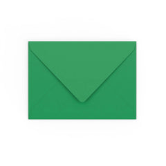 Dark Green Gummed V-Flap Envelope (133 x 184mm)