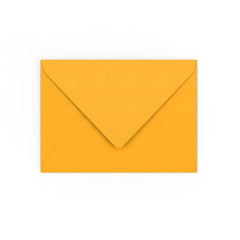 Dark Yellow Gummed V-Flap Envelope (133 x 184mm)
