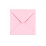 Pink Gummed V-Flap Envelope (140 x 140mm)