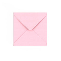 Pink Gummed V-Flap Envelope (140 x 140mm)