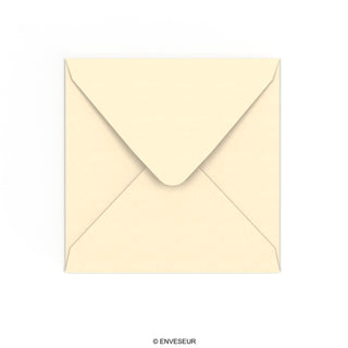155x155mm Magnolia Square 120gsm Gummed V Flap