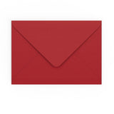 C5 Dark Red Gummed V-Flap Envelope (162 x 229mm)