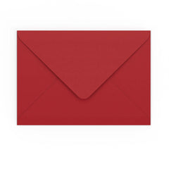 C5 Dark Red Gummed V-Flap Envelope (162 x 229mm)