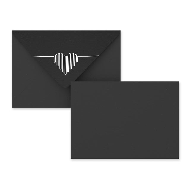 Valentine's Coloured Envelope (Heatbeat Design)