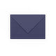 C6 Dark Blue Gummed V-Flap Envelope (114 x 162mm)