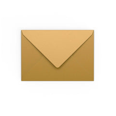 C6 Gold Gummed V-Flap Greetings Envelope (114 x 162mm)