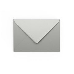 C6 Silver Gummed V-Flap Envelope (114 x 162mm)