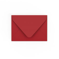 C7 Dark Red Gummed V-Flap Envelope (82 x 113mm)