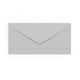 DL Pale Grey Gummed V-Flap Envelope (110 x 220mm)