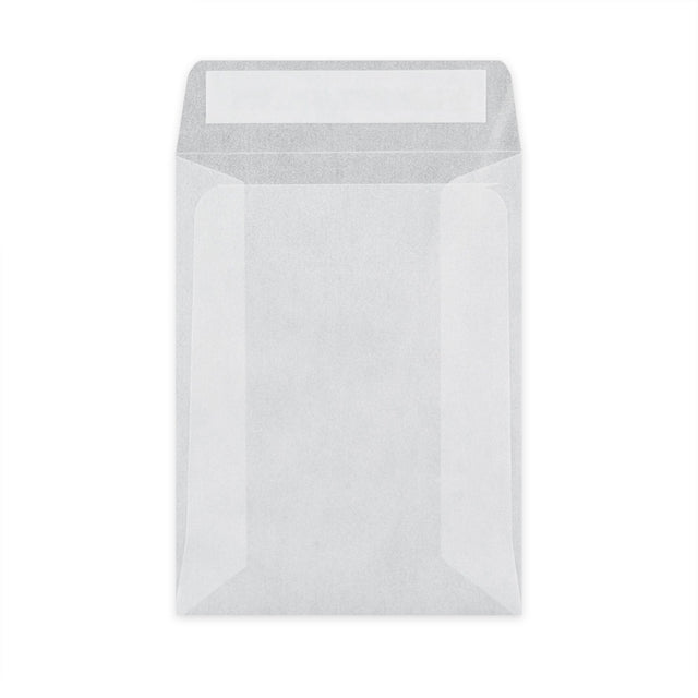 Glassine Bags Clear 92 x 68 mm