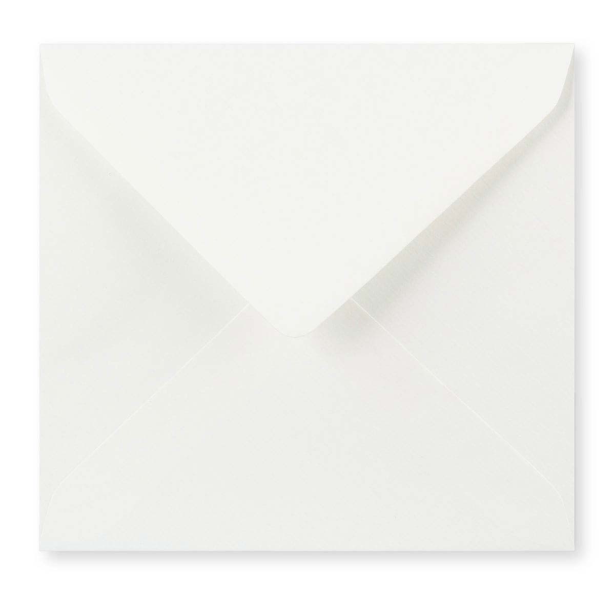 White Gummed V-Flap Envelope (155 x 155mm)