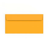 DL Dark Yellow Peel & Seal Envelope (110 x 220mm)