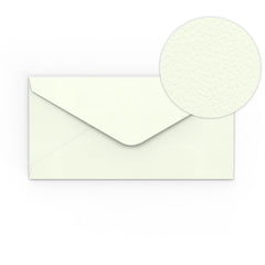DL Milk White Hammer Envelope (110 x 220mm) Milk White 110 x 220 mm Gummed