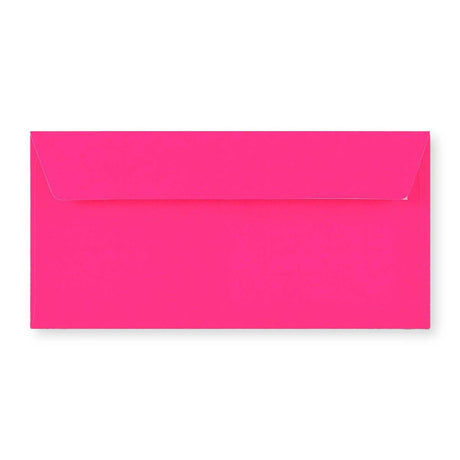 DL Pink Peel & Seal Neon Envelope (110 x 220mm)