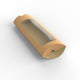 Windowed Pillow Boxes Manila 220 x 110 mm (DL)