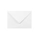 V-Flap Recycled Envelopes White 82 x 113 mm (C7)